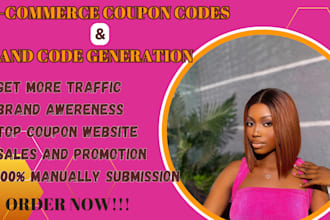 generate coupon code for you to make more sales and traffic on your store
