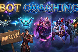 do coaching for you in league of legends adc and support
