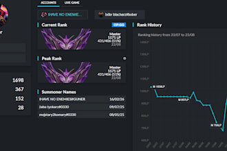 do coaching for you in league of legends for any role