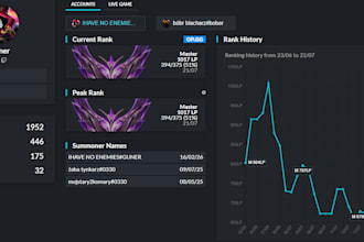 do coaching for you in league of legends for any role