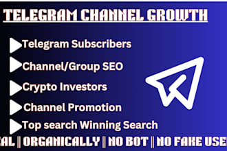 add a million users to telegram subscribers group and gain real organic follower