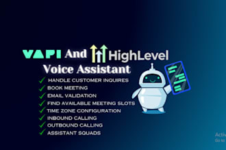 build vapi ai, ai calling bot bland ai ghl booking bot ai voice bot vrs