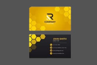create luxury business card design