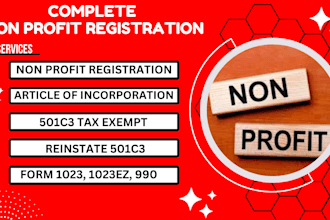do non profit registration, reinstate 501c3, form 1023ez, bylaws, ein, nonprofit