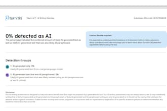 do proofreading, editing, remove ai and plagiarism