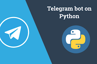 develop custom telegram bot using telegram API for python