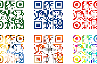 create a custom qr code design with your logo or photo