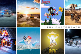 do professional custom toy photography for your brand