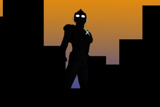 write stories based on tokusatsu or anime