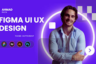do figma ui design, figma website design, figma app design, saas figma design