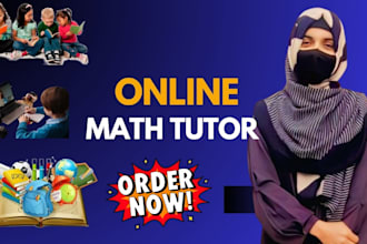 be online math tutor from elementary to high school