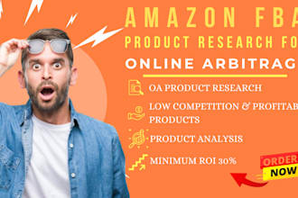 do amazon online arbitrage product research in usa