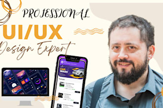 create website ui ux design, dashboard ui, mobile app ui ux design