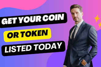do instant coin or token listing on top exchange platforms