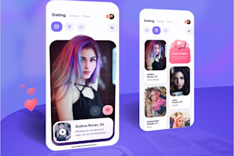 develop dating app, online dating mobile app, chat app, dating website