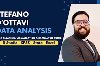 perform academic data analysis using stata and rstudio