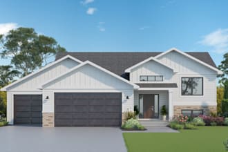 craft 3d interior walkthrough design, apartment model, layout backyard rendering
