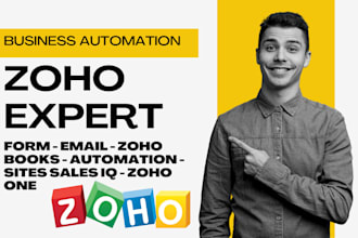 zoho form zoho customization zoho automation zoho sites zoho crm zoho one