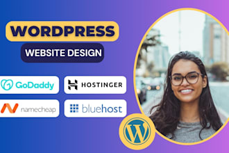 do hostinger godaddy bluehost namecheap website design wordpress hosting website