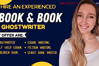 be your ebook ghostwriter ghost book writer ghostwriter fiction ghostwriter