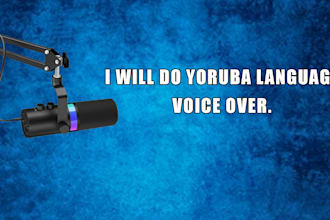 do yoruba language voice over