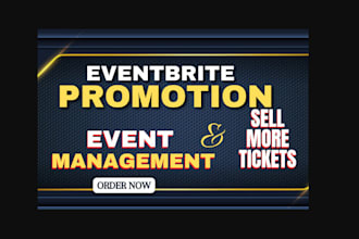 do organic event promotion, eventbrite, webinar, conference promotion