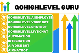 setup gohighlevel ai employee ghl voice bot ghl chatbot live chat automation