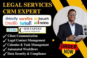 setup legal services crm clio litify lawmatics lawruler zoho copper filevine crm