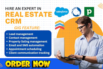 setup real estate follow up boss salesforce pipedrive liondesk CRM software