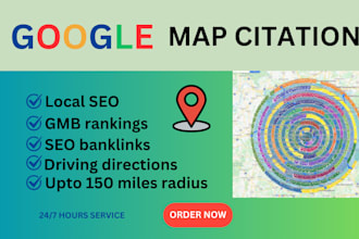 do 99,000 google map citations for gmb ranking and local SEO
