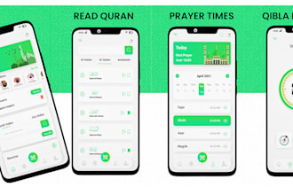 develop easy to use muslim app, islamic app, quran app, mosque app