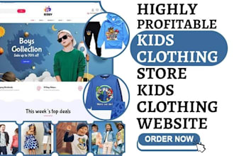 build kids clothing store baby store kids toy website kids clothing dropshipping