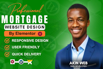 create mortgage landing page, mortgage website, mortgage calculator