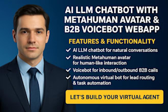 build ai avatar salesman agent voip ai solution callbot ai agent b2b2c ai agent