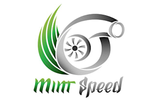 design auto motorcycle speed shop logo