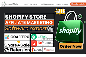 setup shopify affiliate tracking software partnerstack trackdesk invitereferrals