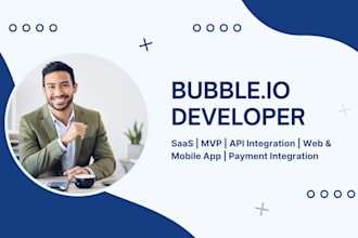 develop bubble io developer bubble mvp bubble app developer bubble website