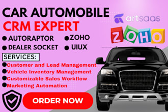 setup car automobile crm autotraptor zoho crm dealersocket bonsai leadtrack crm