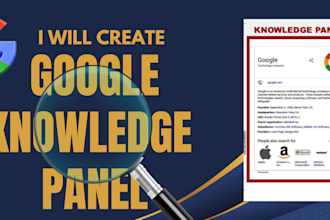 create a resourceful google knowledge panel for credibility