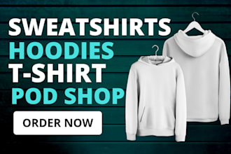 design print on demands activewears, sportwears  clothing brand shopify website