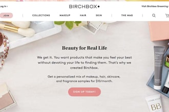design subscription box shopify store membership website subscription website
