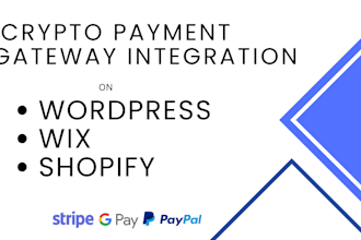 integrate or create crypto payment gateway on your ecommerce website