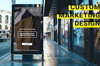 create eye catching marketing materials for print and digital