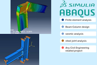 do structural engineering finite element analysis with abaqus cae