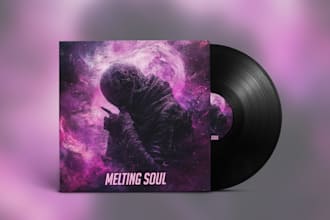 design a unique album cover, mixtape cover, or single cover art