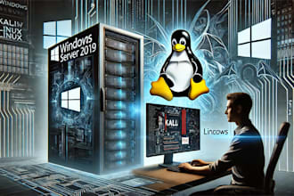 professional os assignments and tasks assistance in kali linux, windows server