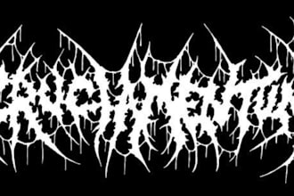 death metal, deathcore, metalcore, logo band