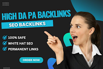 do high da SEO backlinks link building off page service for google ranking