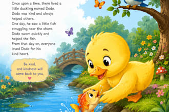 create amazing ai childrens book illustrations for storybooks and kids books
