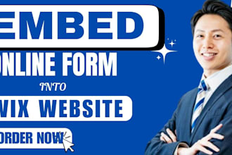 embed jotform into your wix website